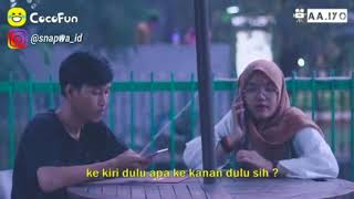 SNAP WHATSAPP CocoFun - DI DUAKAN SANG PACAR ? CUKUP BILANG WA'ALAIKUM SALAM