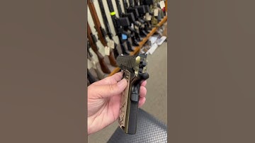 Cover Image for This will start a debate 🔥but here is the new Auto Ordnance 1911 Trump “Rally Cry” 45acp 5” 🇺🇸