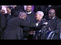 Bebe Winans Laying Hands On His Mother Mom Winans Praise Break 2017!