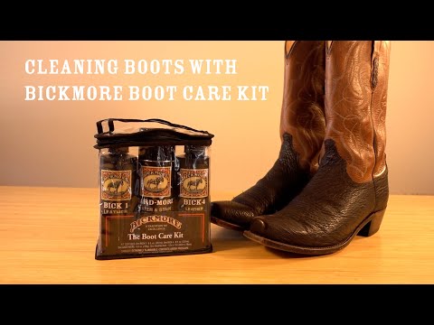 Field and Moor Leather aftercare Boot cleaning kit