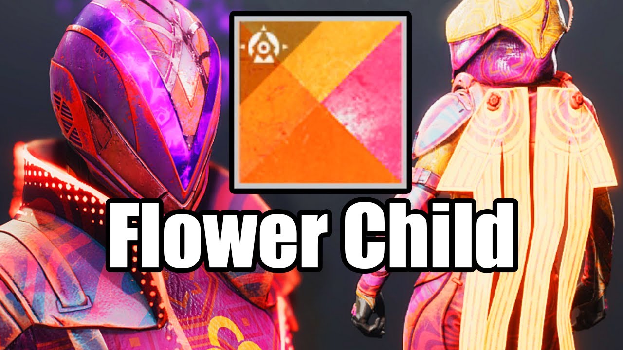 Destiny 2 Flower Child Animated Shader YouTube