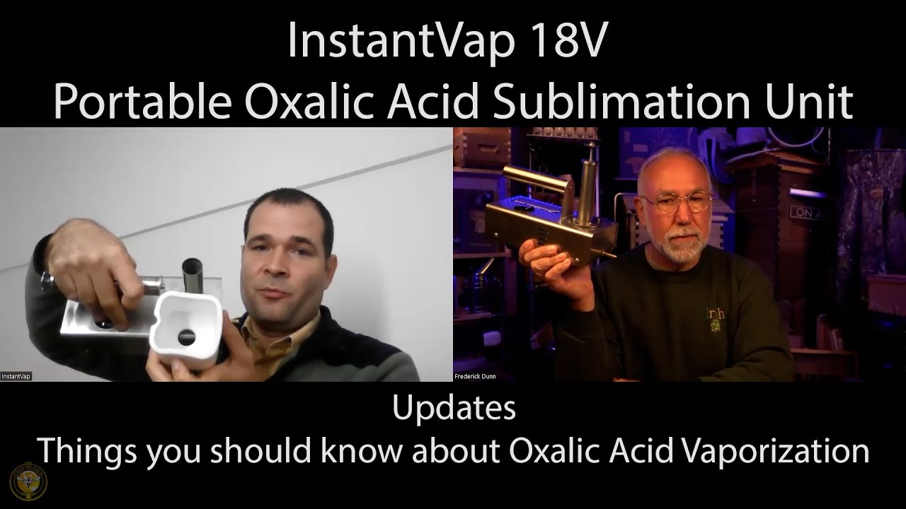 instant vap oxalic acid InstantVap Lite 18V Cordless Oxalic Acid Vaporiser – Buzzbee – Buzzbee  Beekeeping main image 0