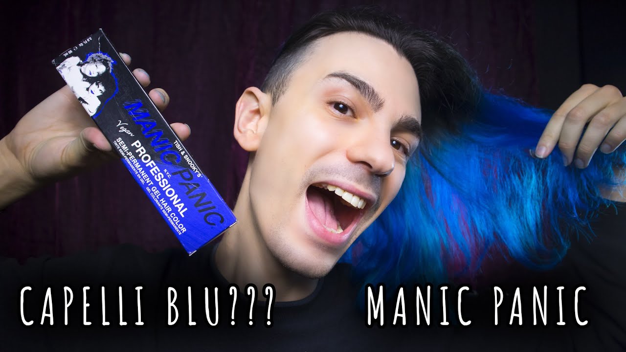 Fare i capelli blu con la tinta Manic Panic Professional
