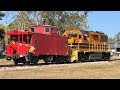 Red Caboose On Shortline Railroad Branch, Last Time!   Rest Of The Story!  Indiana & Ohio Railway