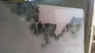 Beautiful Pink Onyx Marble Slab For Countertop, Sink Top, Residential And Bathroom Flooring.