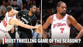 BLOOD, OT, EJECTIONS, COMEBACK WINNER 😱 Rockets-Wolves WILD ENDING had everything! | NBA on ESPN