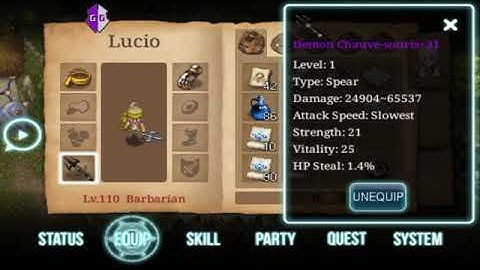 Inotia 3 ( how to add +31 on weapons and armor using gameguardian)