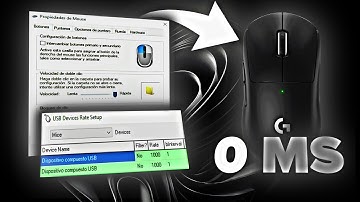 El SECRETO para REDUCIR el INPUT DELAY de TU MOUSE (0 LATENCIA) 🔥📈