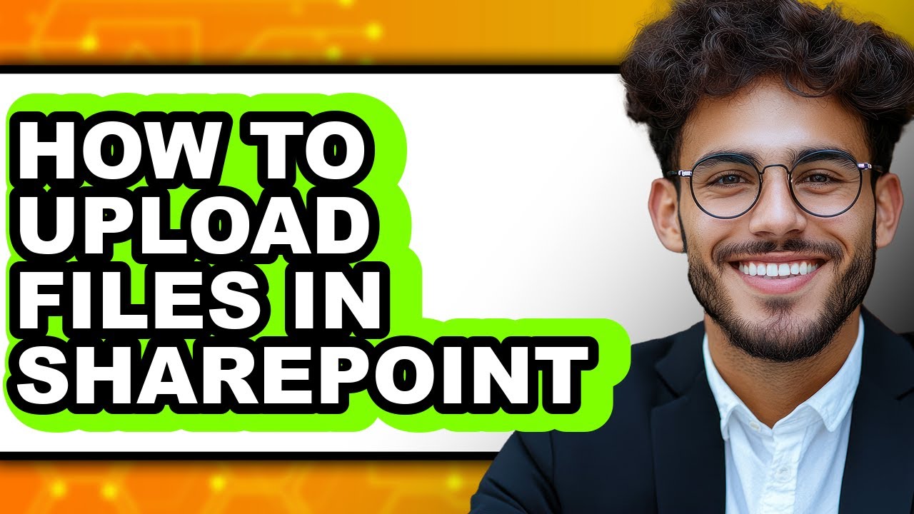 How to Upload Files in Sharepoint (only Way) - YouTube