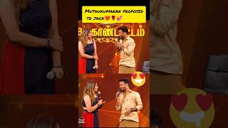 |Muthukumaran Proposed To Jack| ❤️❤️