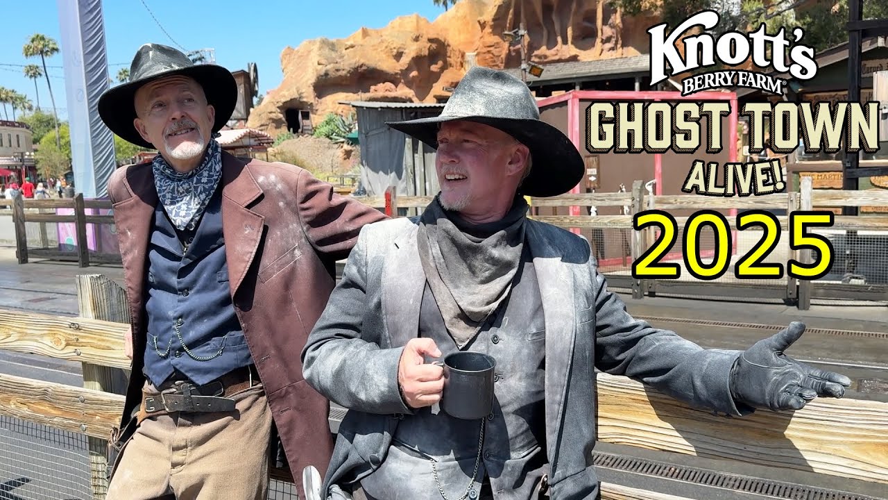 Ghost Town Alive! 2025 opening scenes at Knott's Berry Farm
