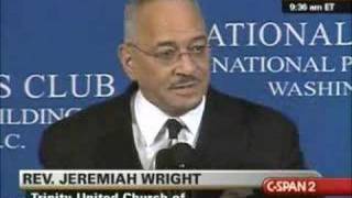 Reverend Jeremiah Wright 28 April 2008