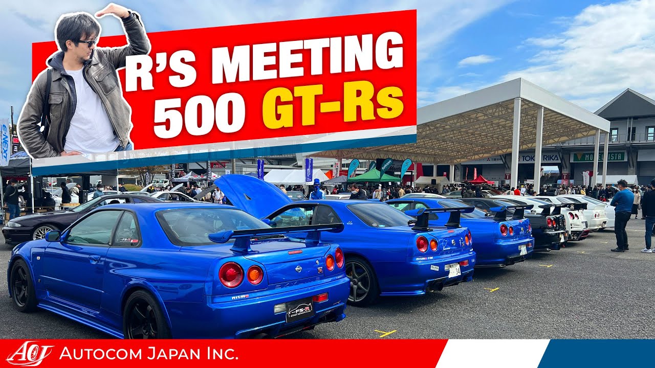 R's Meeting 2022 - The Largest Nissan Skyline GT-R Event | Fuji