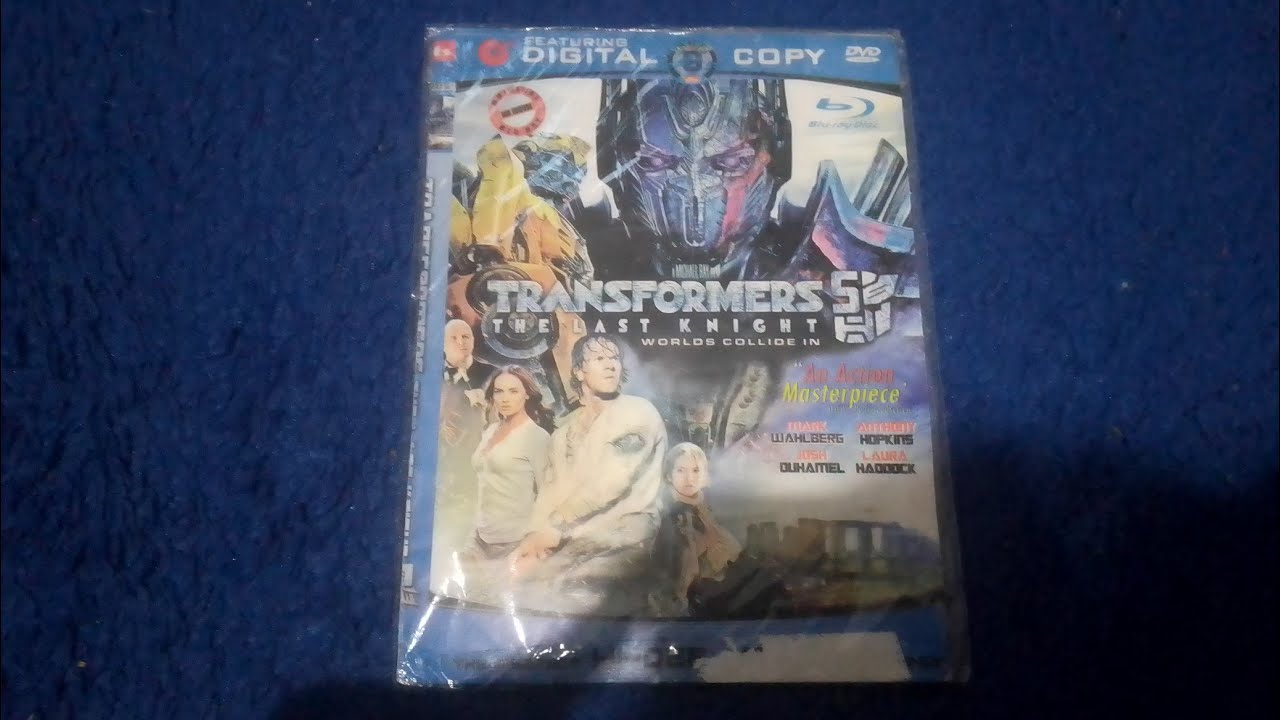 Opening to Transformers: The Last Knight 2017 DVD