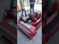 Z80 Tracked Remote Control Mower Flail Drum Walkaround | JRD Jining