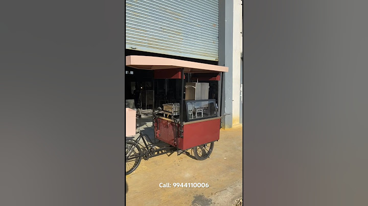 நடமாடும் இட்லி கடை built by Azimuth  Business On wheels #streetfoodcart #foodcart #foodtruck