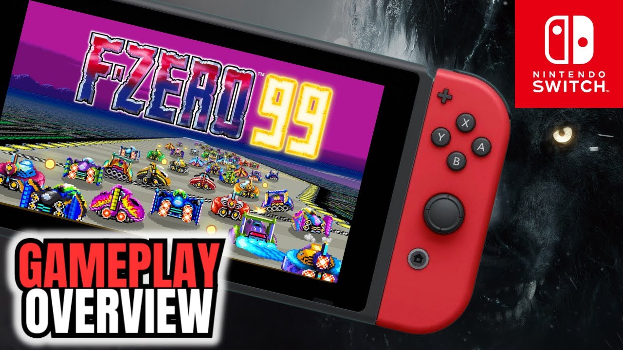 F-Zero 99 Gameplay Overview | High-Speed Racing on Nintendo Switch Online!