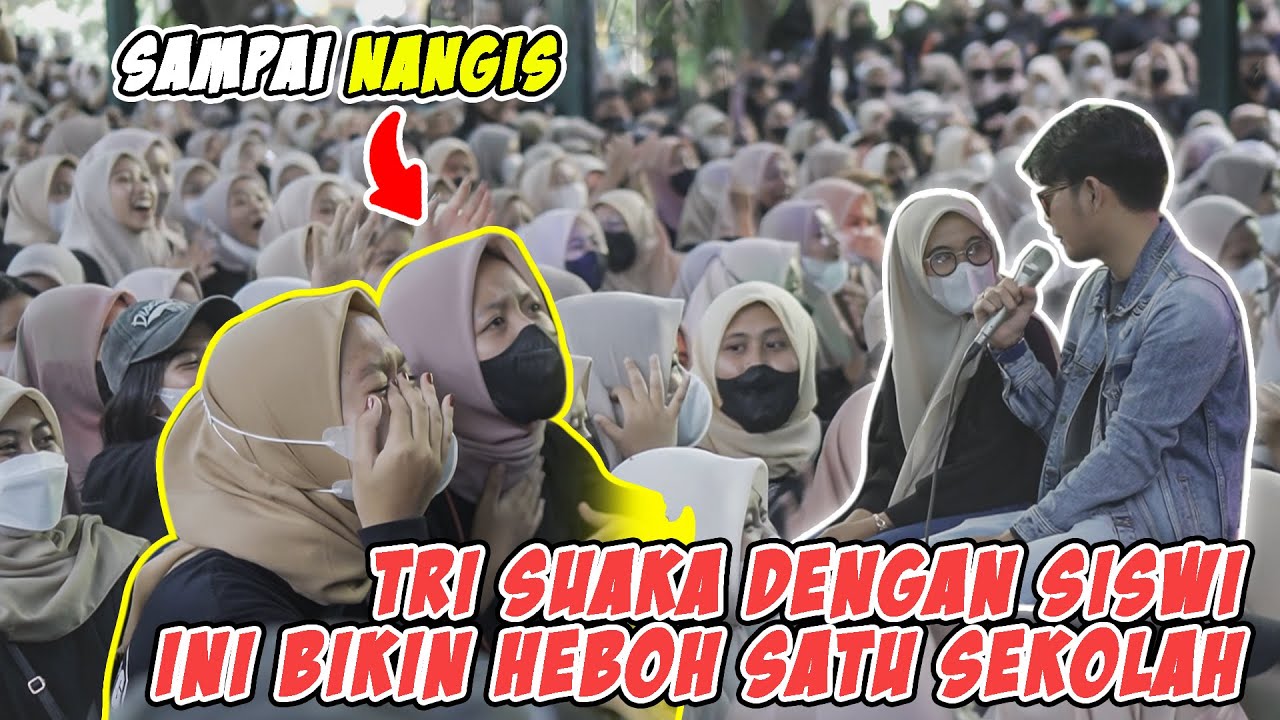 SATU SEKOLAH JADI HISTERIS KARENA INI!!!