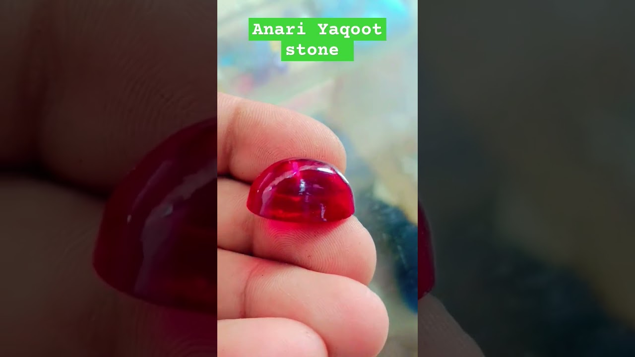 Real Anari Yaqoot stone 