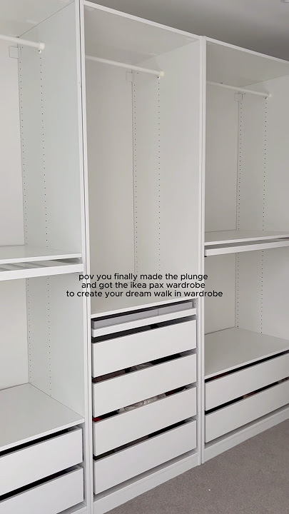 IKEA PAX WARDROBE SYSTEM #ikea
