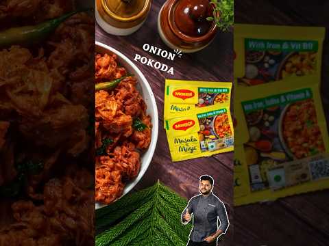 Ramadan special onion fritters recipe #Maggi #MaggiMasalaAeMagic #ExtraordinaryRamadanMeals