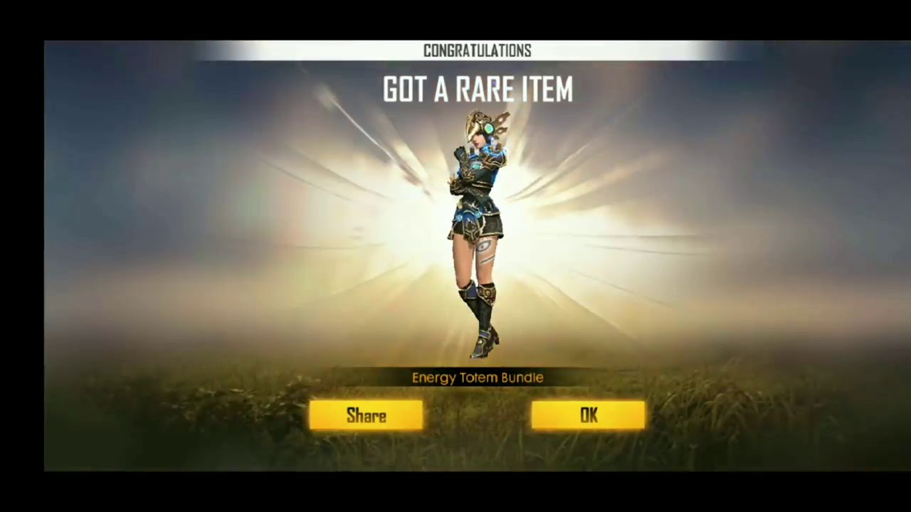 DIAMOND ROYAL / ENERGY Totem Bundle Review / GARENA  Free fire