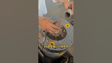 hydraulic pipe compression machine crimping machine pipe shrinking machine#shortvideo #viral