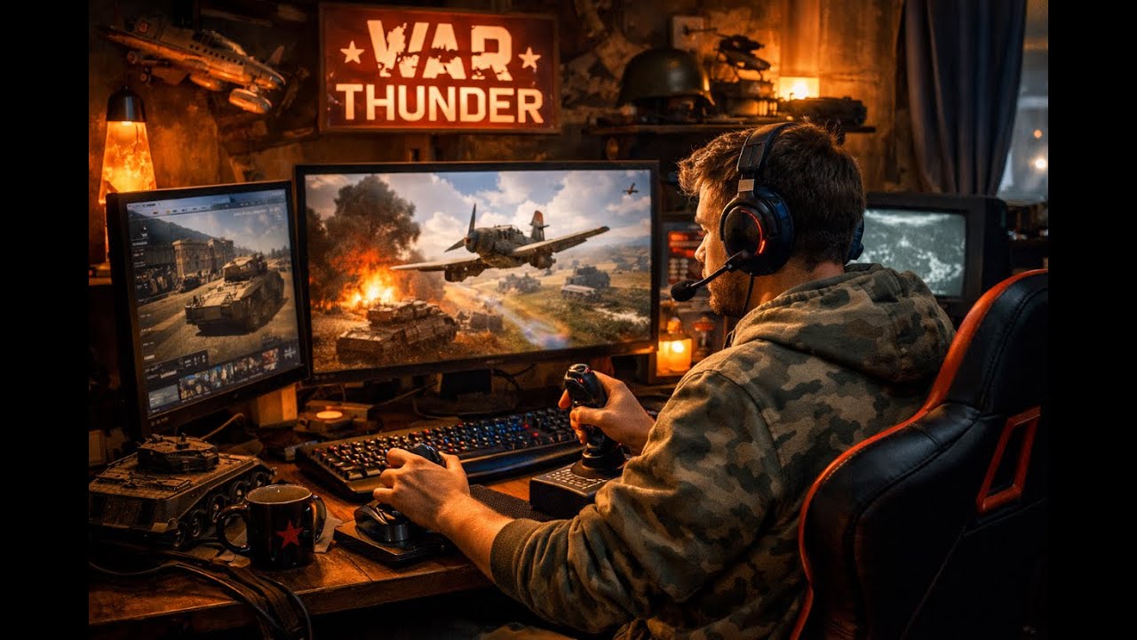 WarThunder, на чиле :-)