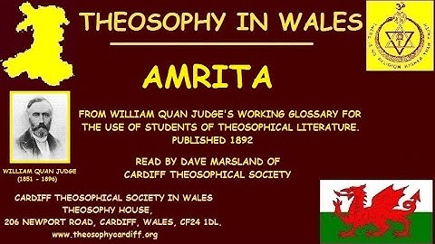 Amrita; A definition from William Quan Judge