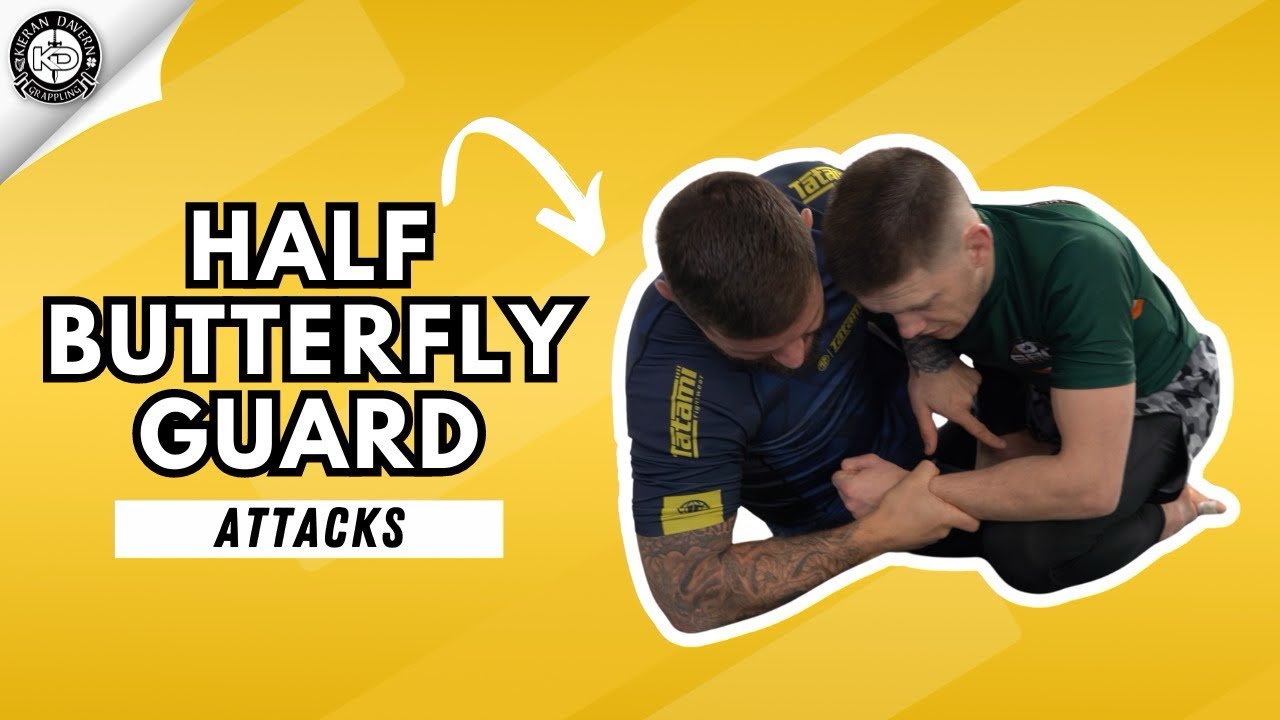 Half Butterfly Guard Attacks | Triangle Choke | Figure Four Sweep - YouTube