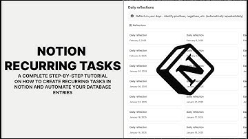 How to Set Up Recurring Tasks in Notion That Actually Work?