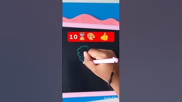 10 Seconds Artist Challenge by 8 year old #art #challenge #trending #shorts