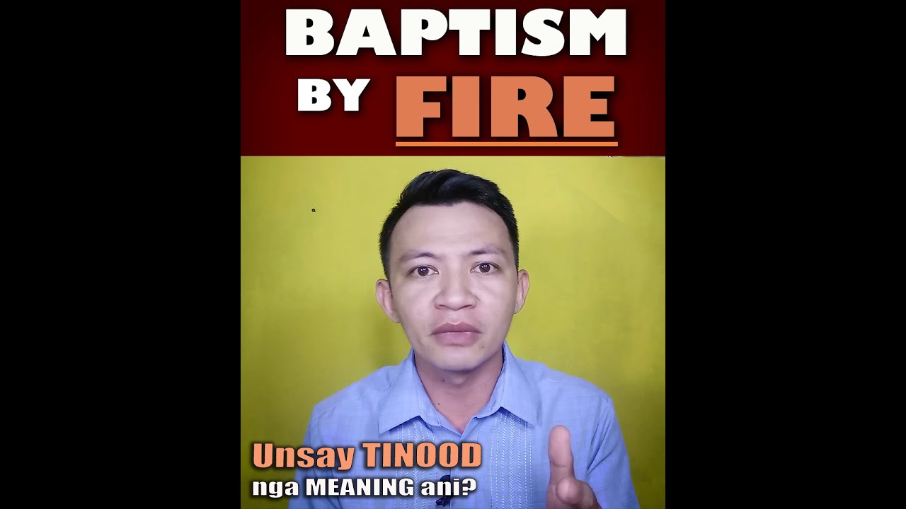 BAPTISM BY FIRE Matthew 311 Perfectly Explained YouTube