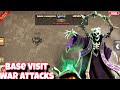 Coc LIVE | War Attacks + Base Visit + League Hits + Clan Rush Event Grind | Clasher Aditya
