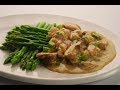 Asparagus with Mushroom Cream Sauce | Cooksmart | Sanjeev Kapoor Khazana