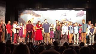 Cast sings Happy Birthday to Meara at (1:03)