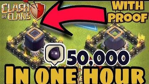 Clash of clans | How to farm dark elixir |How to get dark elixir fast  with simple and easy tricks