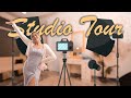 STUDIO TOUR || What I use for shoot
