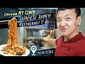 I'm Opening a JAPANESE RAMEN NOODLE Restaurant in New York!  RESTAURANT TOUR