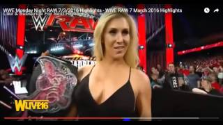WWE 7 March 2016 Highlight