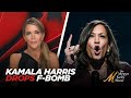 Kamala harris verbal struggles drops fbomb in failed attempt to seem relatable with dan bongino