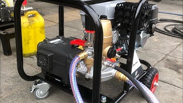 Máy phun thuốc trừ sâu và rửa xe reload 7545D, động cơ 7.5HP đầu ti sứ 30mm!