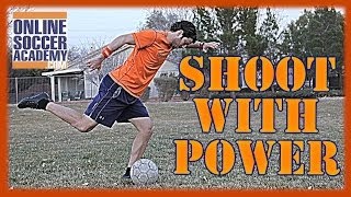 How to Kick a Soccer Ball: Shoot a Soccer Ball with Power - Online Soccer Academy screenshot 5