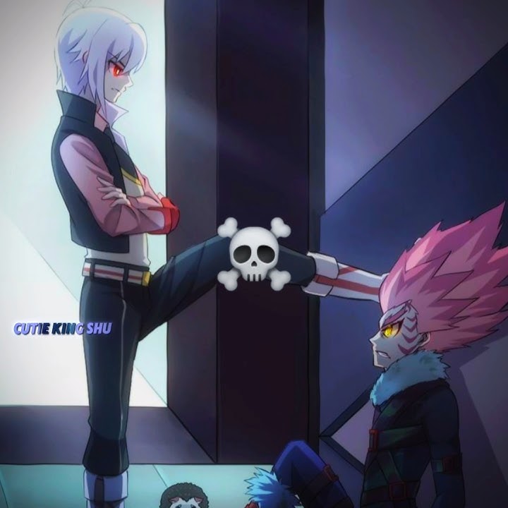 Pov: Shu are you scared of Lane ☠️ #shukurenai #lanevalhalla #beyblade #shorts #edit