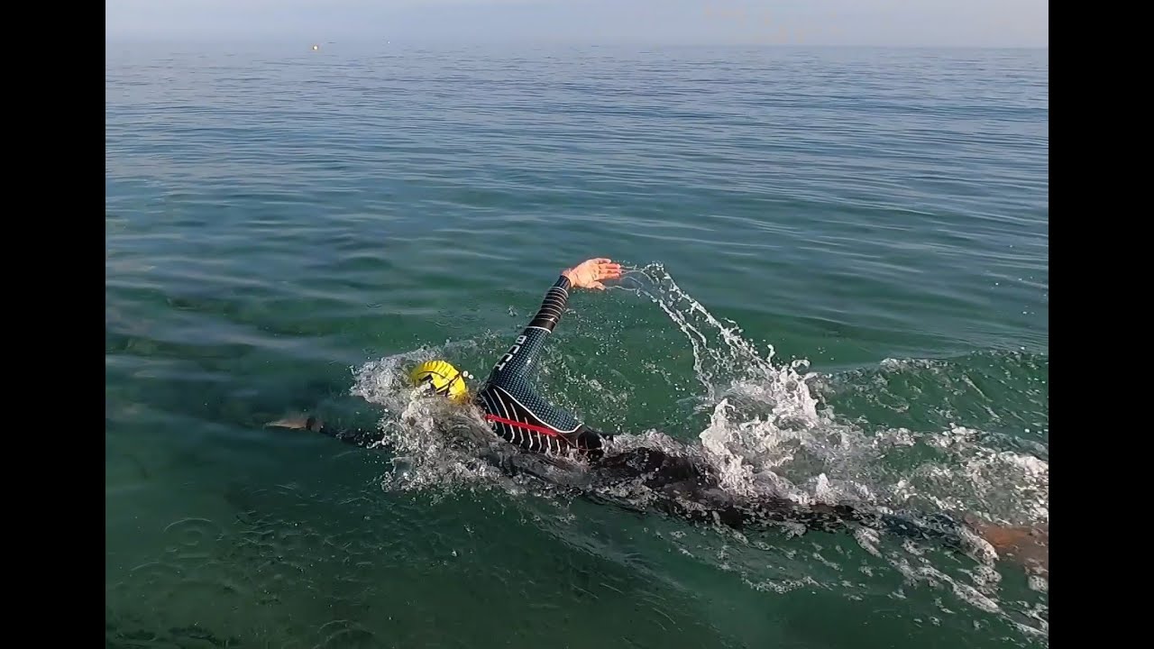 First swim in the HUUB Pinnacle Triathlon Open Water Swimming Wetsuit