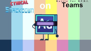 If Cynical Smackdown Characters were on BFB Teams