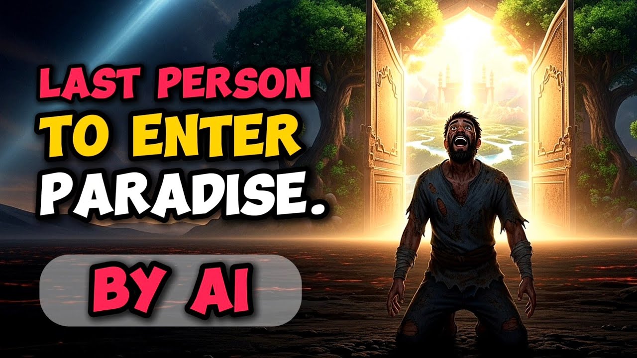 Touching Story of The Last Person to Enter Paradise (Jannah) | islamic stories