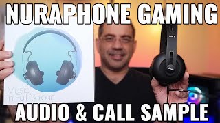 New 2020 NuraPhone Gaming Mic Chat & Audio Sample Included