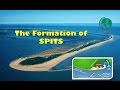 How coastal spits are formed  labelled diagram and explanation