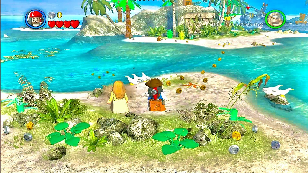 LEGO Pirates of the Caribbean: The Video Game | Mission 4 Smuggler's Den | PC Gameplay | Walkthrough